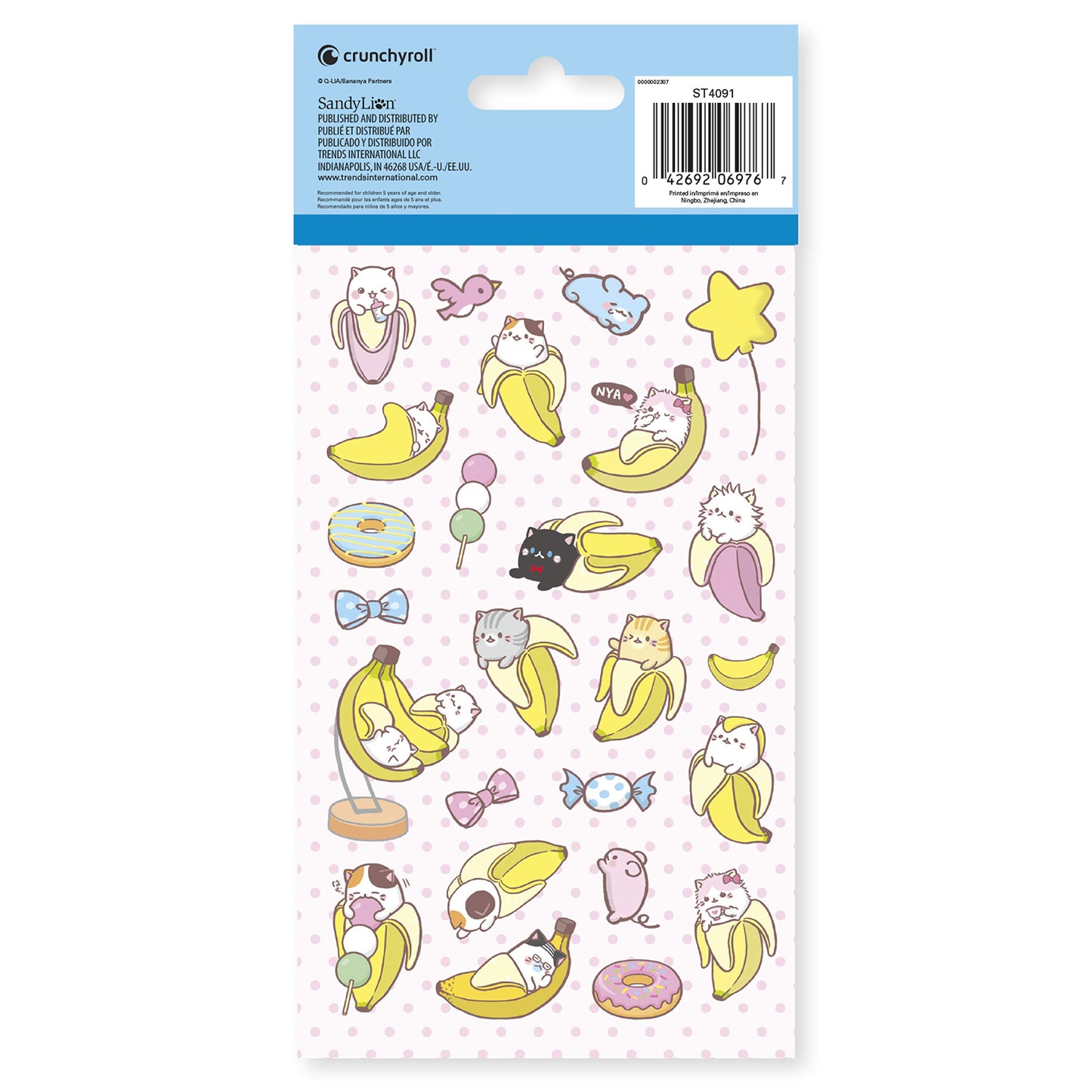Trends International Bananya - Standard 4 Sheet 10Count Bundle
