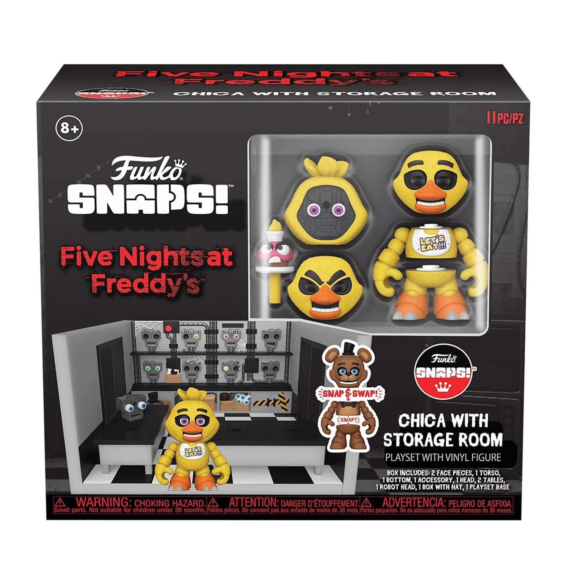 Five Nights At Freddy's Funko Snaps! Chica with Storage Room