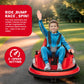 Hetoy Ride on Bumper Car for Toddlers, 12V Battery Car for Kids W/Parent Remote, 2-Speed, 2 Driving Mode, 360°Spin, Electric Bumping Car with Music &