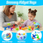 32Pcs Bath Toys for Kids Ages 3-5 4-8, No Hole Mold Free Baby Suction Cup Animals Water Toys, Mini Toddler Sensory Fidget Party Favors, Airplane Car