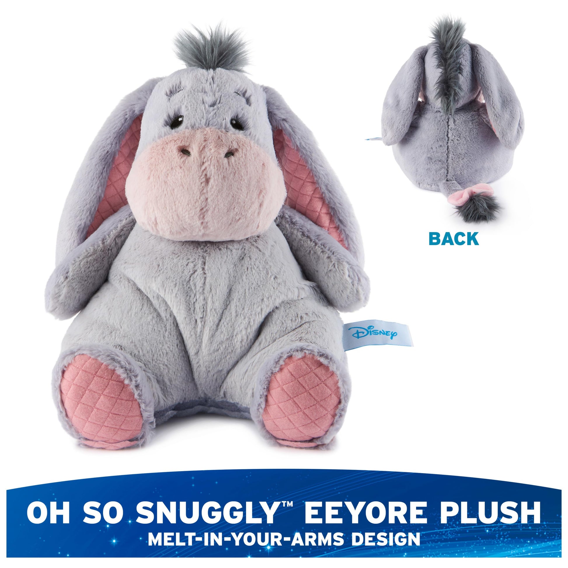 GUND Disney Winnie the Pooh Oh So Snuggly Eeyore 12.5-Inch Plush Ages 0+