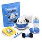 The Woobles Hello Kitty Crochet Kit - Beginners Wooble Crochet Animal Kit Crafts with Easy Peasy Yarn as seen on Shark Tank - with Step-by-Step Video