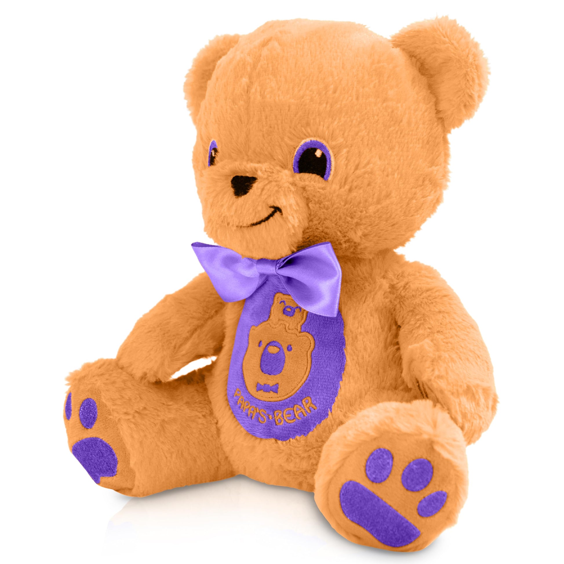 Papa's Bear Teddy Bear Plush, Soft Classic Stuffed Animal for Babies, Toddlers and Kids, Meaningful Gift from Dad