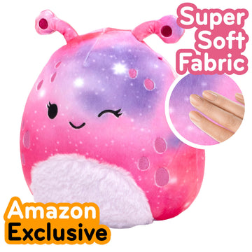 Squishmallows Original 10-Inch Loraly The Rainbow Alien - Official Jazwares Plush - Collectible Soft Squishy Alien Stuffed Animal Toy - Gift for Kids