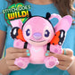 Disney Stitch Goes Wild Small Plush - Angel Butterfly, Soft Collectible Plush Stuffed Animal Toy with Wild Details, Cute & Fluffy, for Kids, Fans