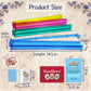 RanBlesu American Mahjong Tile Set, 166 Premium Blue Tiles, 4 All-in-One Color Racks/Pushers, Mahjong Accessories Mahjong Set Complete with Bag (Ma