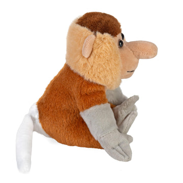 Wild Republic Pocketkins Eco Proboscis Monkey Stuffed Animal - 5"