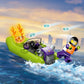 LEGO City Fire Rescue Boat Building Set - Floatable Boat Toy for Boys & Girls, Ages 5+ - Kids Pretend Play Toy for Preschool - Gift for Birthdays