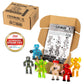 StikBot Zing Monsters, Complete Set of 6 Poseable Monster Action Figures, Includes Giggles, Goblin, Insector, Grim, Aquafang and Kyron