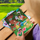 Dora Magnetic Playset, 75 Characters & Accessories, Reusable Storage Tin and Play Scene, Fun Toddler Toys, Mess Free Airplane Toy, Travel Games & Road