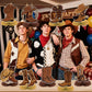 9 Pcs Western Party Decorations Western Cowboy Boot Centerpieces for Tables Cowboy Table Decorations Western Table Decor Supplies