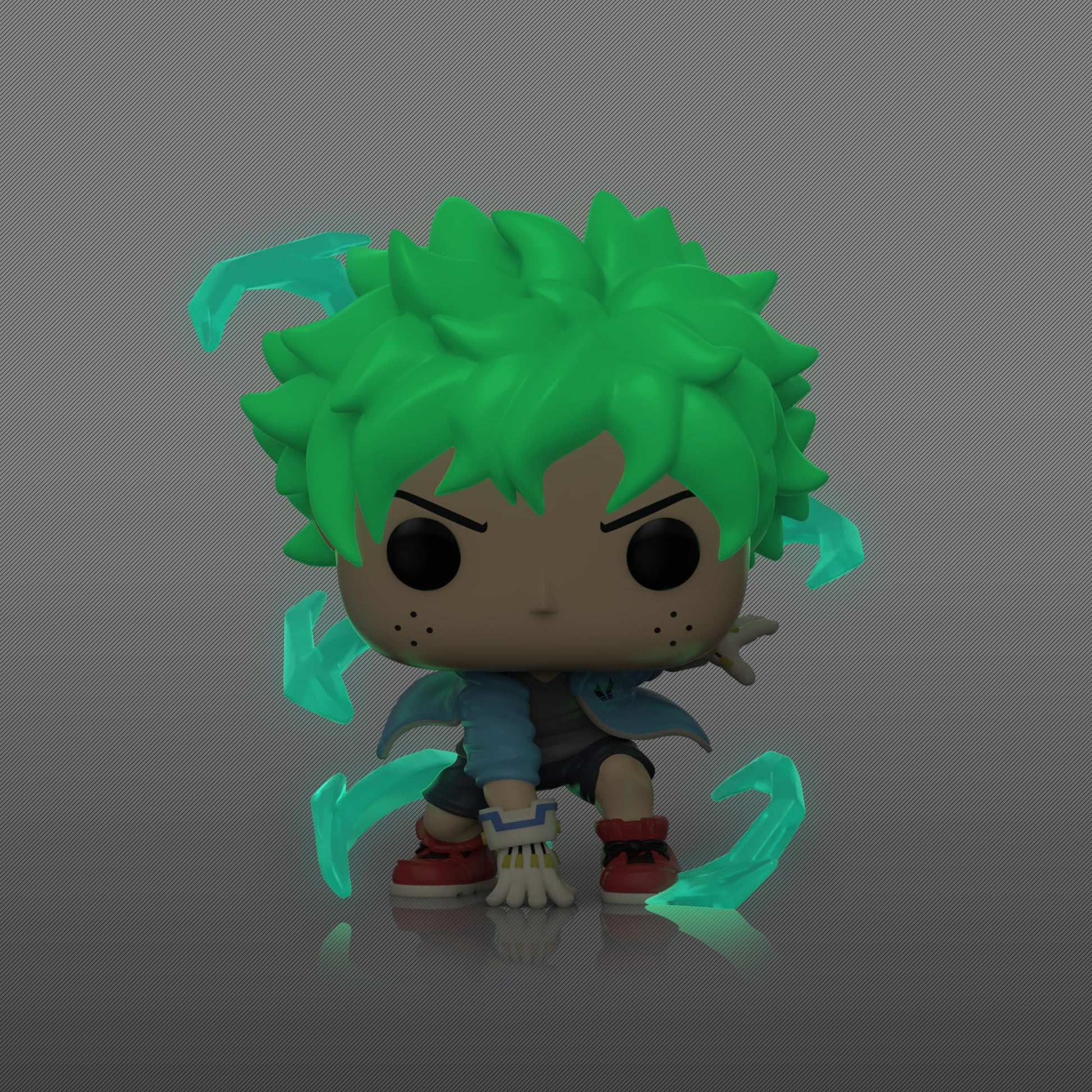 Funko Pop! Animation: My Hero Academia (MHA) - Deku with Gloves - Glow in The Dark - My Hero Academia and 2 - Collectible Vinyl Figure - Gift Idea -