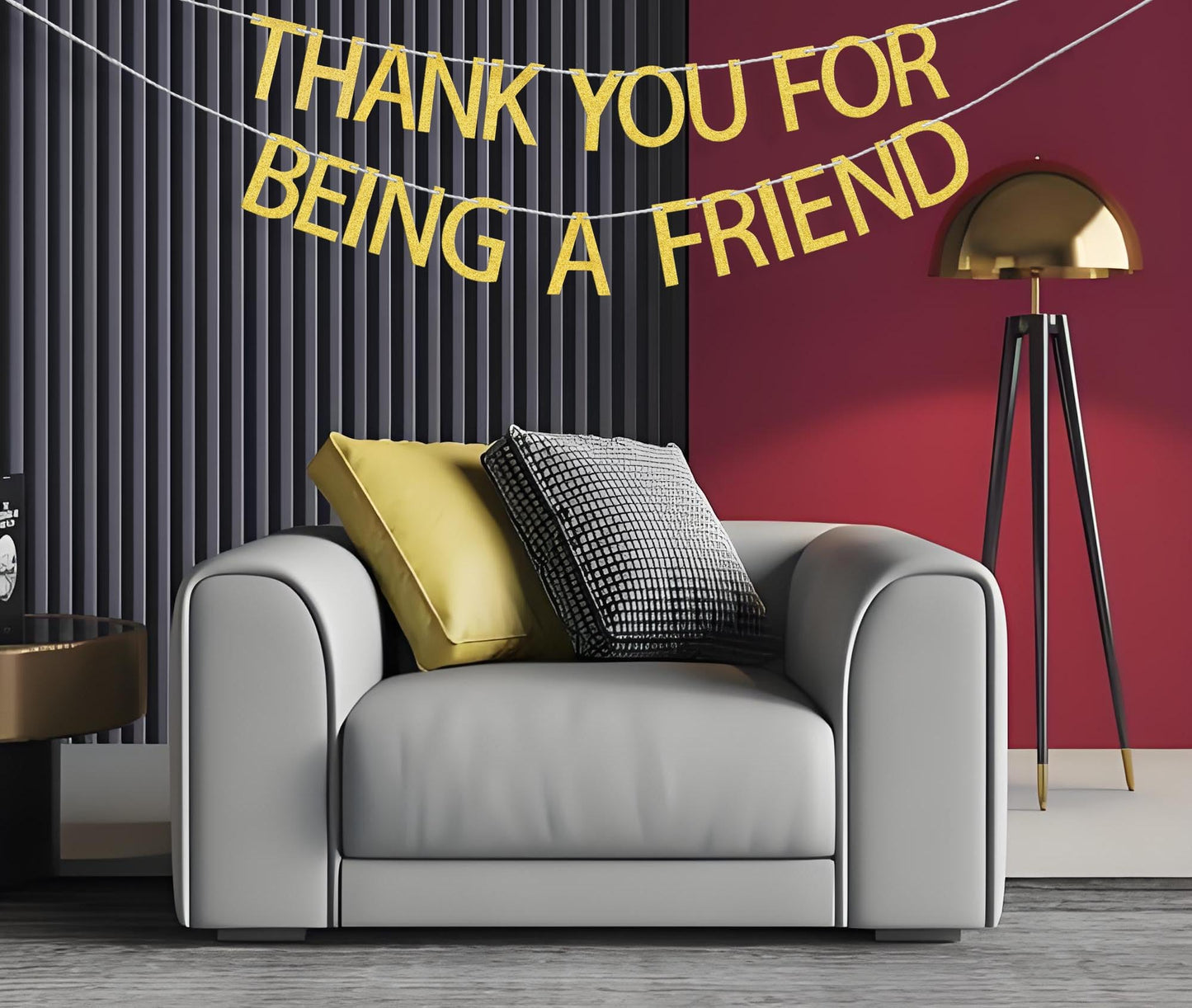 YzYbuaego Thank You for Being A Friend Banner Golden Girls, Thank You, Friend, Thanks Banner