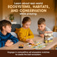Ecosystem: Savanna - A Family Card Game About Animals on Grassy Woodland of African Savanna - Fun & Educational Ecology Game for Kids & Adults