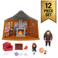 Wizarding World Harry Potter, Magical Minis Hagrid’s Hut Playset with 2 Figures and 9 Doll Accessories, Kids Toys for Ages 6 and up