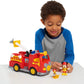 Disney’s Mickey Mouse Mickey’s Fire Engine, Figure and Vehicle Playset, Lights and Sounds , Ages 3+