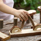 Guidecraft Branch Blocks - 36 Piece Kid's Natural Wooden Unit Building Set, Tree Block Stacking Sorting Toy for Toddlers