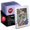 Ultra Pro 3" x 4" Ultra Clear Platinum Top Loaders for Trading Cards - Rigid Card Top Loaders for Sports, MTG and Pokemon - Fits 2.5" x 3.5" Size up