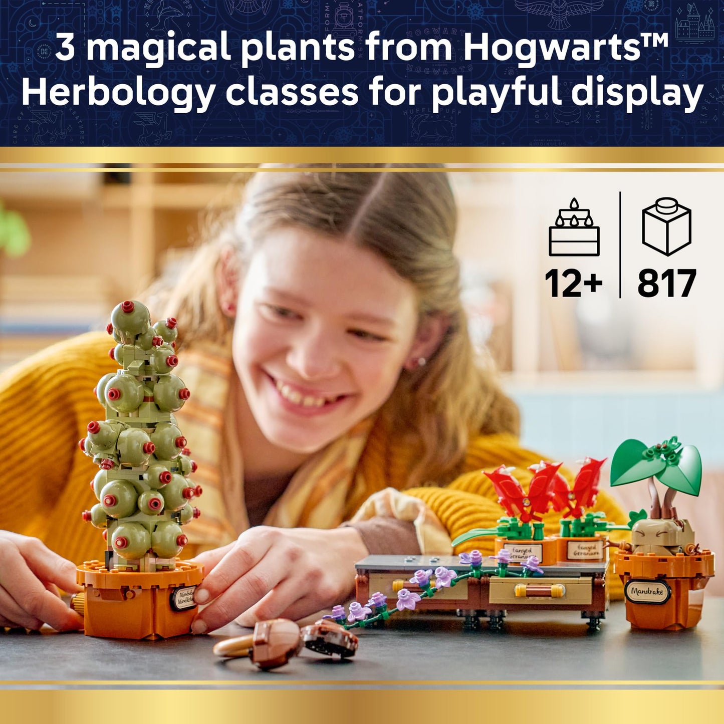 LEGO Harry Potter Hogwarts Herbology Plants 76474