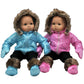The Queen's Treasures 15 Inch Baby Doll Clothes , Set of Two Complete Pink & Blue Winter Outerwear Clothes. Two 6 Piece Outdoor Ski Outfits