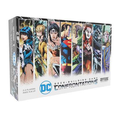 DC Deck-Building Game: Confrontations - Exciting 2v2 Format - Eight Iconic DC Characters to Play - Standalone, Compatible with Full DC Deck-Building