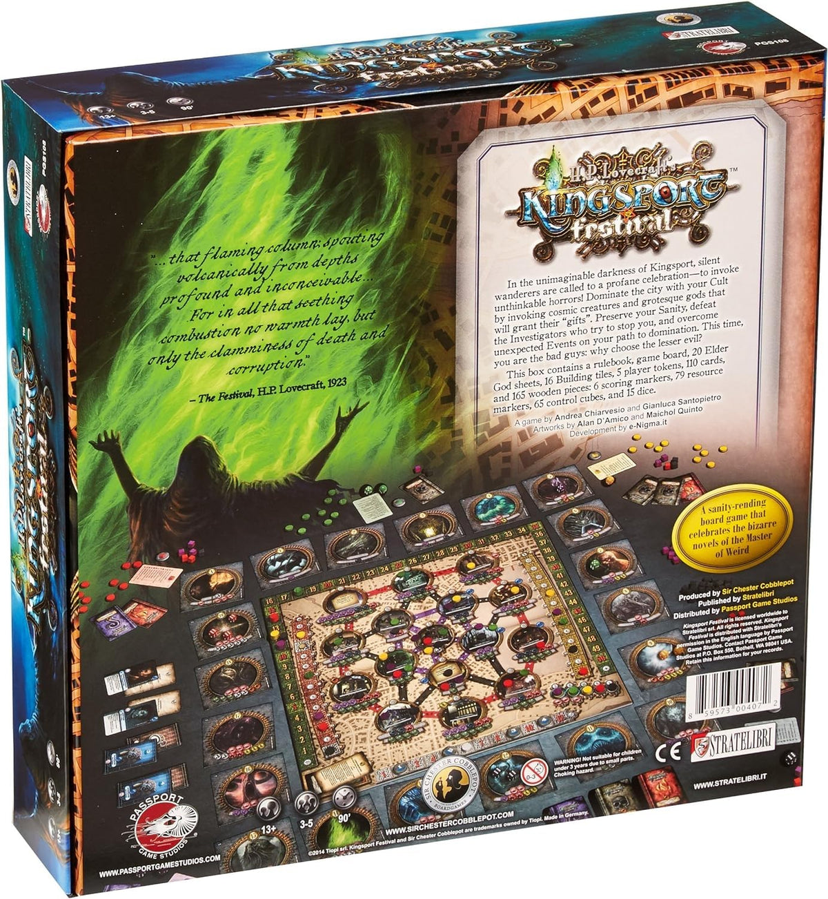 Kingsport Festival Board Game