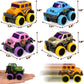 Neureyte 16 Pack Die-cast Mini Monster Truck for Boys and Girls,Pull Back Alloy Trucks Toy,Mini Pull Back Cars,Die-cast Race Cars for Kids Party