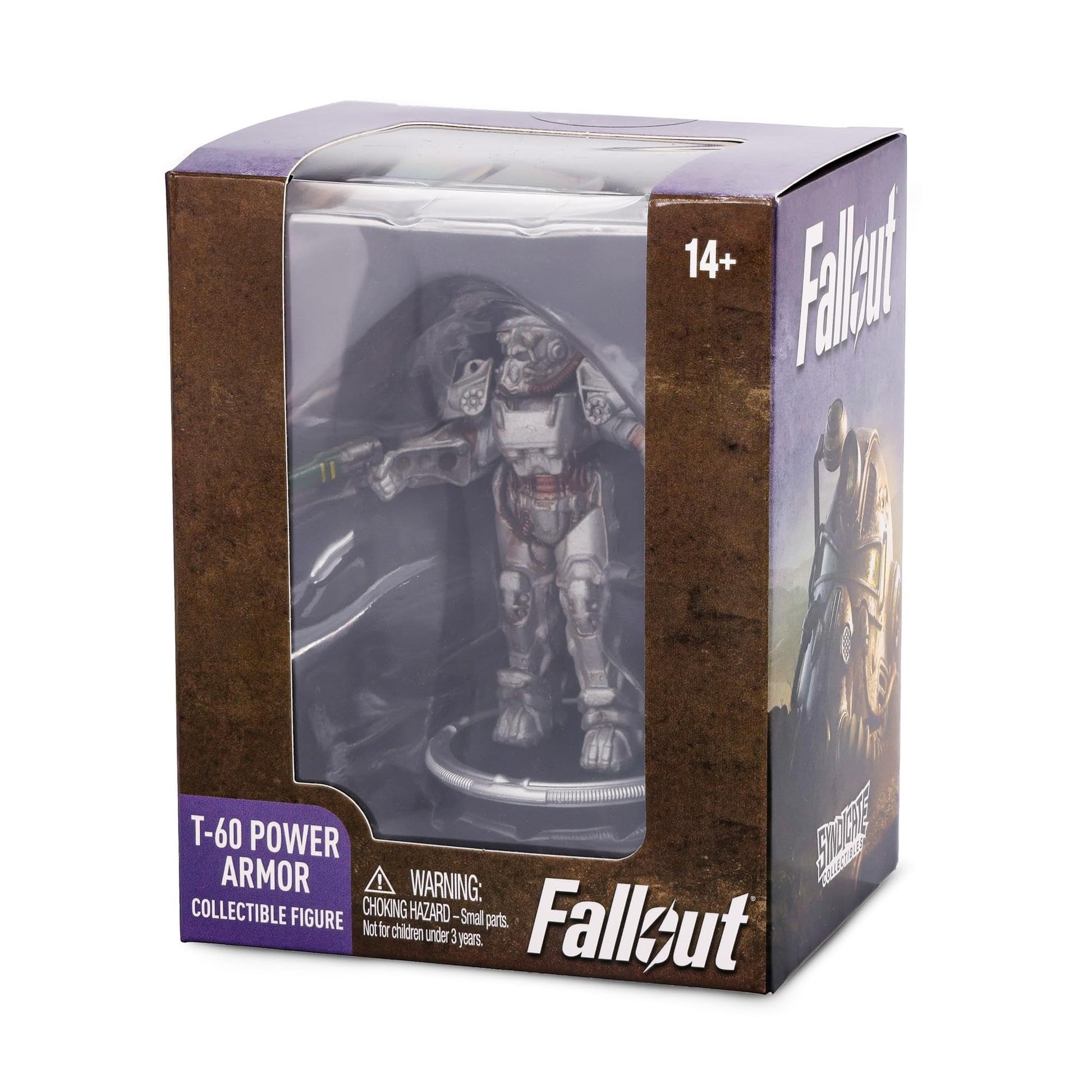 Toynk Fallout T-60 Power Armor 3-Inch Mini Figure for Adults