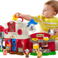 Fisher-Price Little People Toddler Learning Toy Caring for Animals Farm Playset with Smart Stages for Pretend Play Kids Ages 1+ years (Amazon