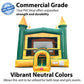 TentandTable Commercial Inflatable Bounce House Yellow Marble Modular