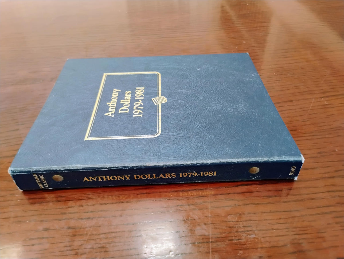 Whitman US Susan B. Anthony Dollar Coin Album 1979 - 1981 #9149