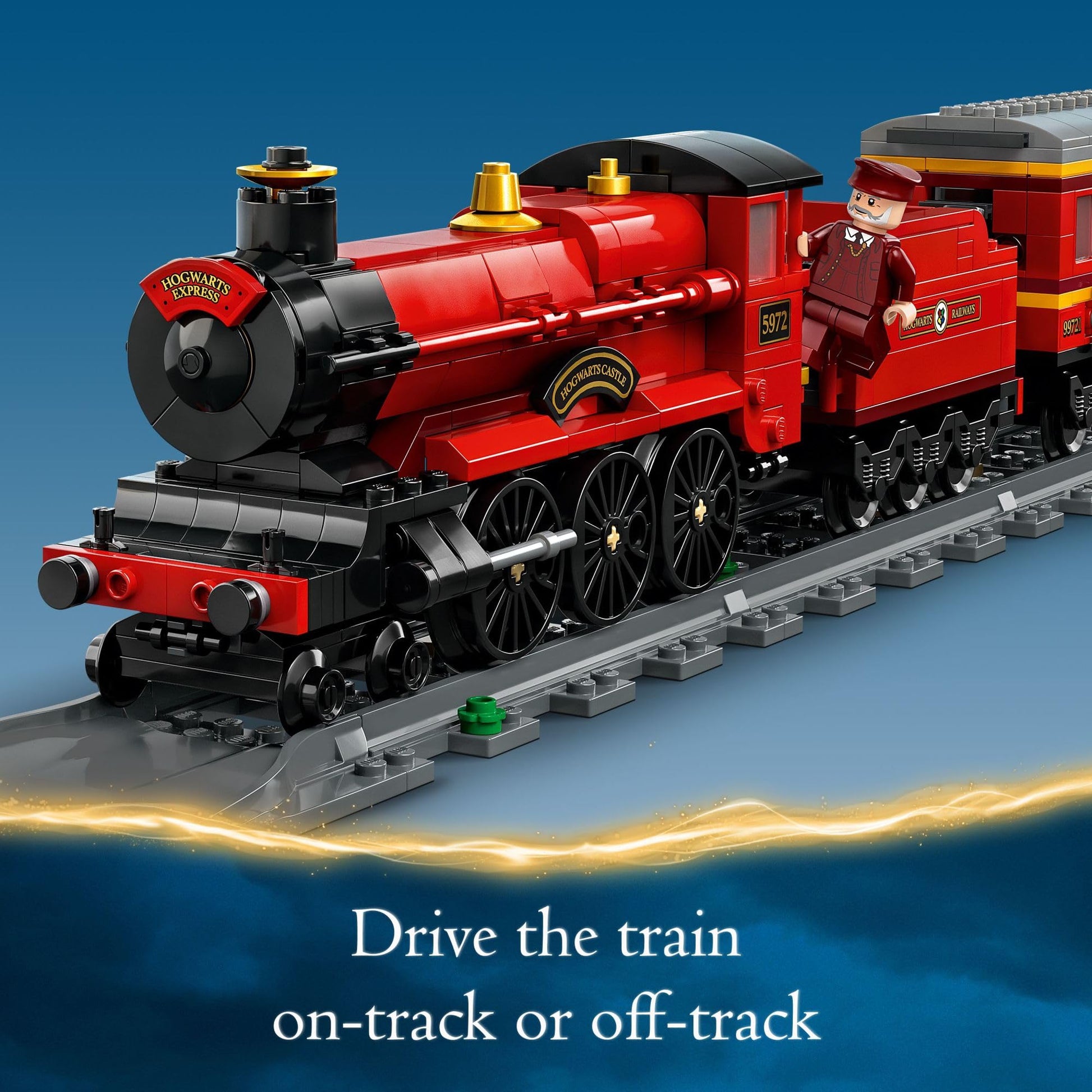 LEGO Harry Potter Hogwarts Express & Hogsmeade Station 76423 Building Toy Set; Harry Potter Gift Idea for Fans Aged 8+; Features a Buildable Train,