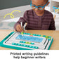 Fisher-Price Preschool Learning Toy Alpha Slide Writer Magnetic Drawing & Writing Tablet with Letter Tracing Tiles for Kids Ages 3+ Years