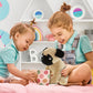 DolliBu Sitting Pug Stuffed Animal Dog Plush Toy, Kids & Adults Huggable Puppy Cuddle Gifts, Cute Stuffed Animals for Toddler & Baby First Teddy Bear