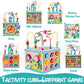 Qilay Wooden Activity Cube for Toddlers, 5 in 1 Multipurpose Abacus Early Educational Montessori Toys, Learning Toys for Kids | Bead Maze, Great