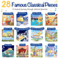 LITTLE MAESTRO Discover Classical Music - 28 Classical Masterpieces, Musical Books for Toddlers, 28-Button Music Book, Musical Toys for Toddlers 1-3