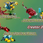 LEGO Creator 31130 Sunken Treasure Mission Submarine 3 in 1 Toy 8+ (522 Pieces)