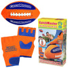 Funwares CatchMaster Water Football Set, Hook & Loop Ball, 2 Gloves & Pump