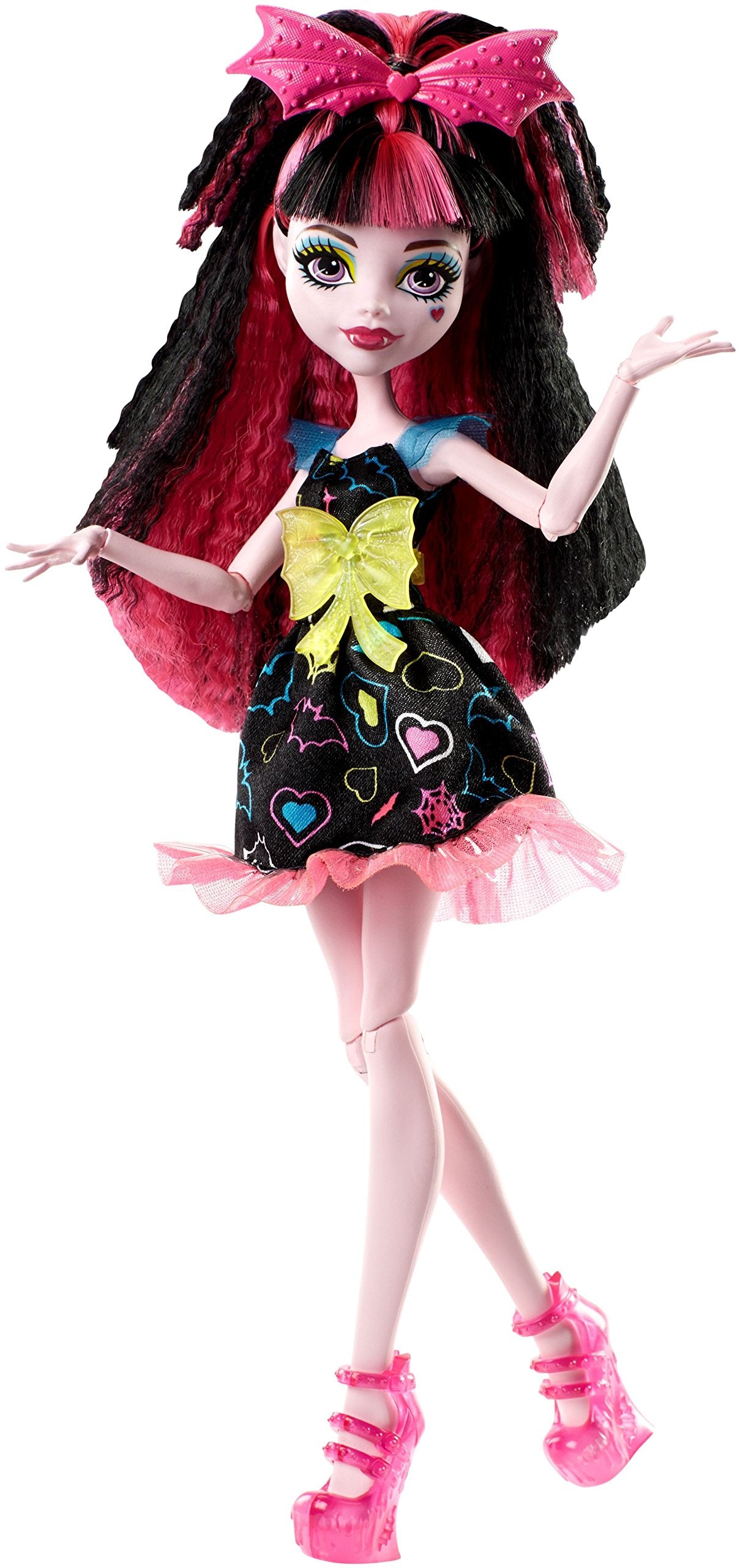 Monster High Electrified Hair-Raising Ghouls Draculaura Doll