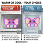 Bella Butterfly - Microwavable & Weighted Plush Stuffed Animal - Heated Plushie for Warmth - Cute, Soft, Cozy Toy for Adults & Children (Boys, Girls