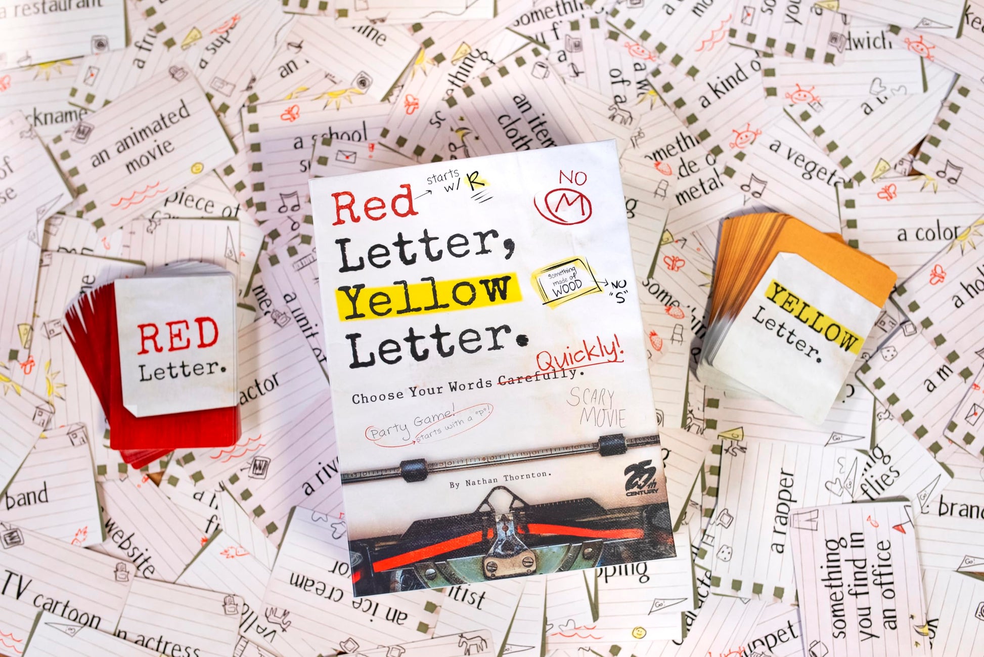25th Century Games, Red Letter Yellow Letter - for Ages 10 and Up, 2 to 8 Players | 2026 Origins Award Nominee