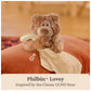 GUND Baby Philbin 6-Inch Lovey Stuffed Animal Toy with Blanket