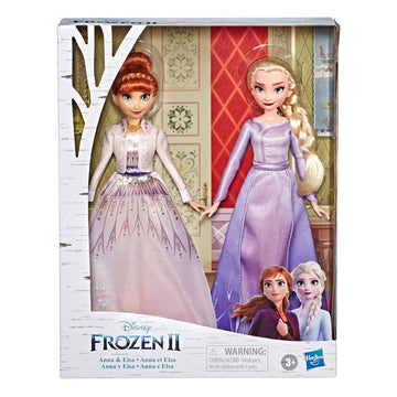 Disney Frozen 2 Palace Sisters Elsa and Anna Fashion Doll Set