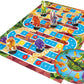 Dinosaur Snakes and Ladders Game - No Reading Required - Preschool Board Game for Ages 3 and up by Outset Media