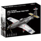 Apostrophe Games WW2 P-51 Mustang Fighter Plane Building Block Set - 258 -Pcs Building Toys Set - Plane Toy for Kids Older Than 10 and Adults