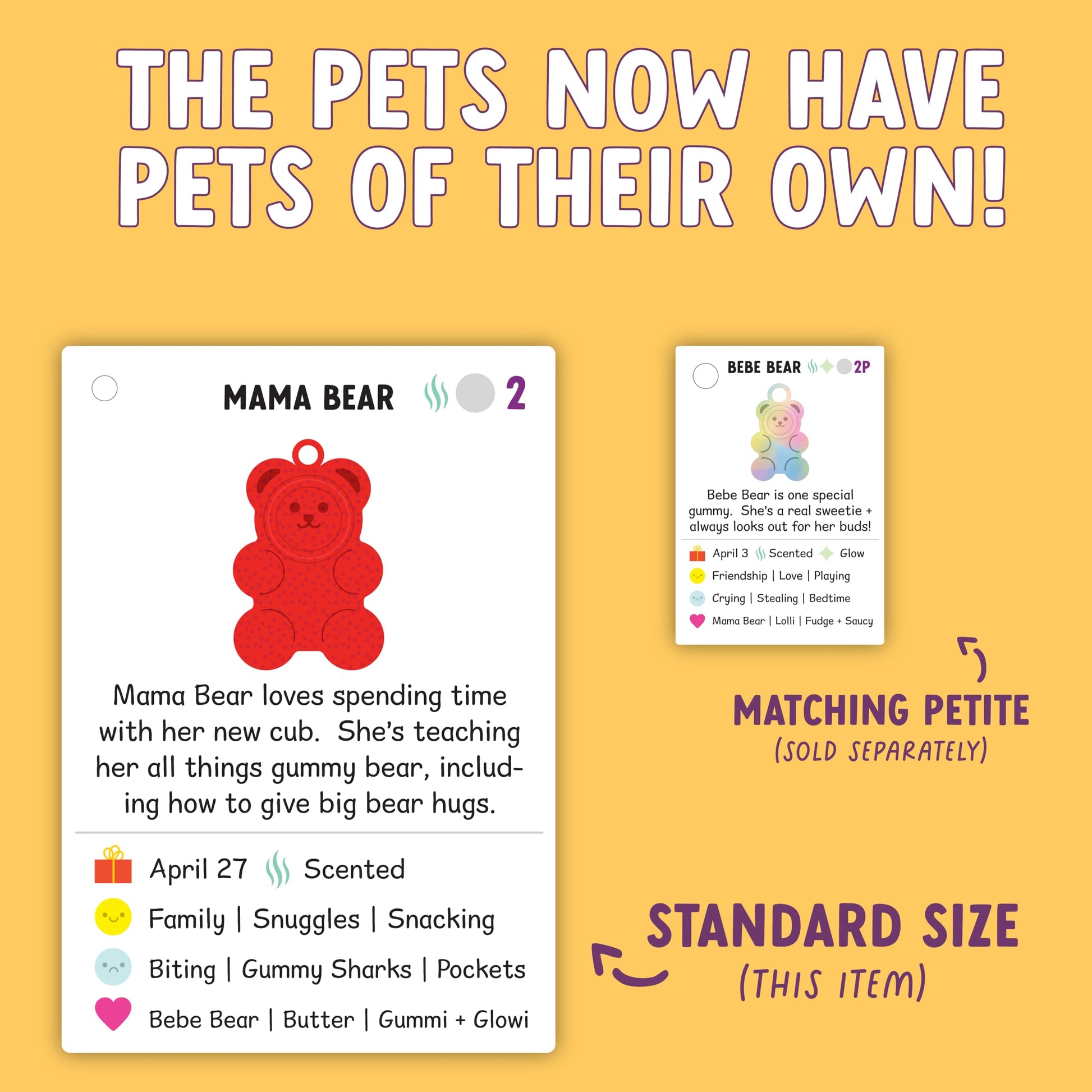 Buffalo Games Pop It Pets - Season 2 - The Ultimate Sensory Fidget Toy - Popping Bubbles and Adorable Characters - Collector map with Cards and
