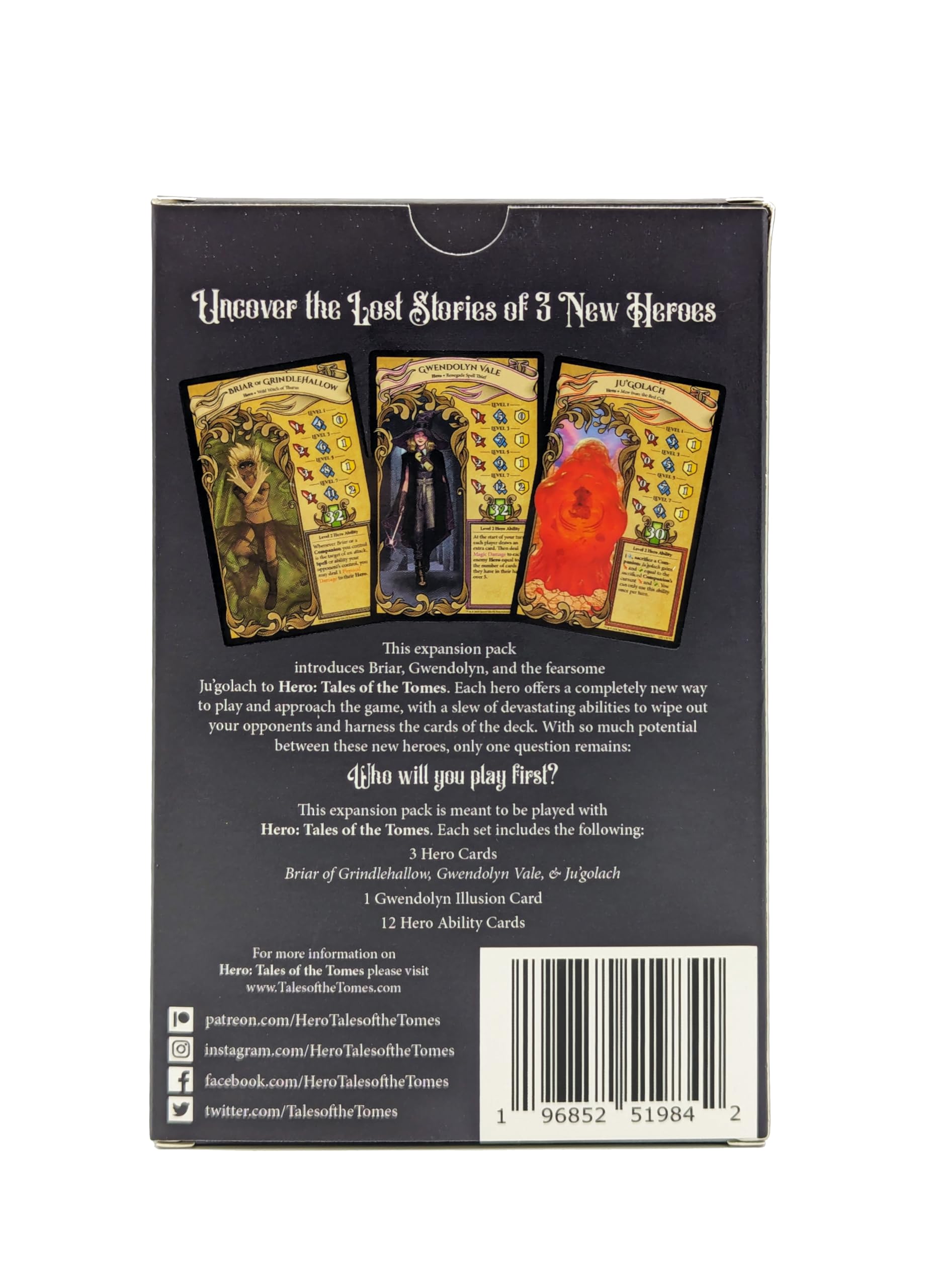Lost Heroics 1 Expansion Pack by Tomekeeper Entertainment, Strategy Board Game, for 2 to 5 Players and Ages 12+