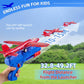 Neoot Toy Airplane, 3 Pack Airplane Launcher Toys 2 Flight Mode Glider Plane Outdoor Toys for Kids Ages 3 4 5 6 7 8 9 10 11 12 Year Old Boys & Girls