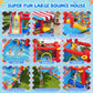 Inflatable Water Slides, 18-in-1 Bounce House Water Park with Long Slide, Basketball Hoop, Splash Pool&Sunshade, Outdoor Water Play Center for Ages