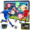 VATOS Electronic Scoring Soccer Toy Game Set for Kids, Indoor Outdoor Soccer Training Target with Real-Time Scoring & Sound, 2 Play Modes, Soft Fabric